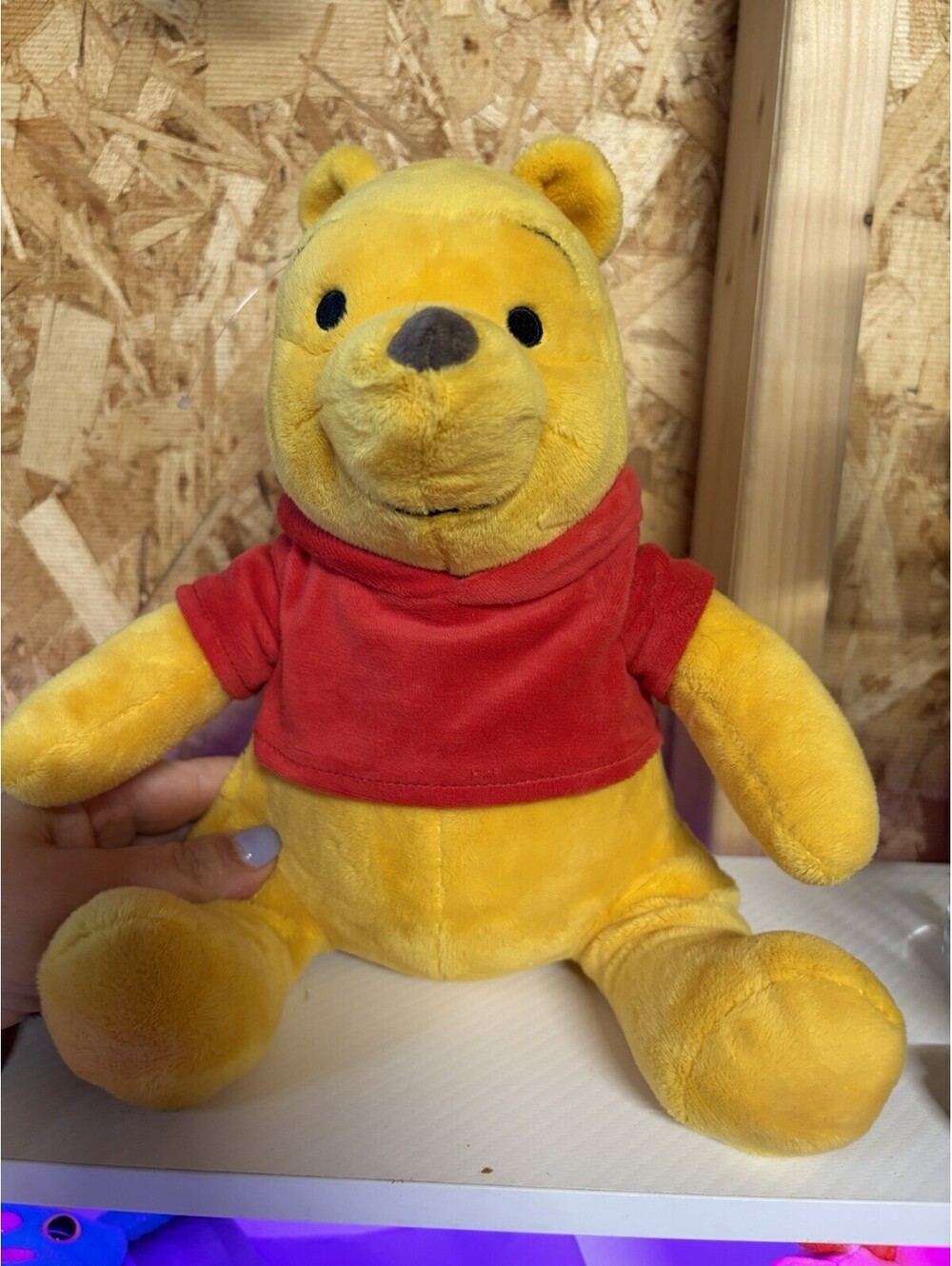 Disney Store Winnie the Pooh Plush 12" Medium Stuffed Animal Toy